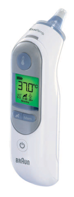 TERMOMETRO AURICOLARE BRAUN THERMOSCAN 7 - famajoy.it