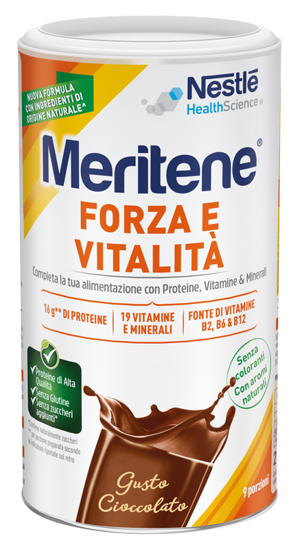 MERITENE FORZA E VITALITA' CIOCCOLATO 270 G - famajoy.it