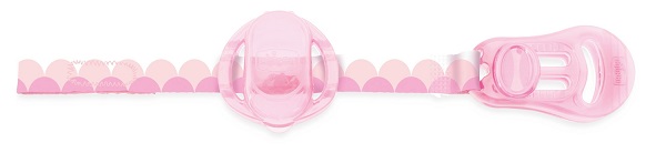 CHICCO CLIP SALVASUCCHIETTO ROSA 1 PEZZO - famajoy.it