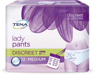 PANNOLONE A MUTANDINA ASSORBENTE TENA SILHOUETTE BLANC MEDIUM 12 PEZZI - famajoy.it
