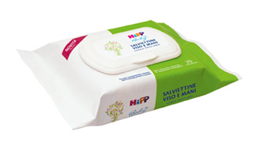 HIPP SALVIETTINE VISO&MANI 1X20 PEZZI - famajoy.it