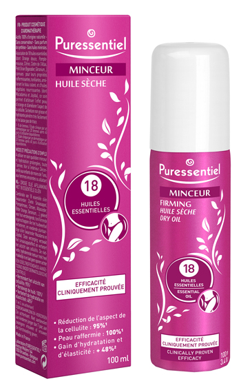 PURESSENTIEL SNELLENTE OLIO SECCO ANTICELLULITE AI 18 OLI ESSENZIALI 100 ML - famajoy.it