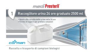CONTENITORE URINA 24 ORE MEDIPRESTERIL - famajoy.it