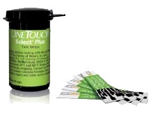 STRISCE MISURAZIONE GLICEMIA ONETOUCH SELECT PLUS 25 STRISCE - famajoy.it