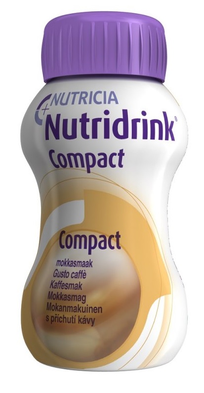 NUTRICIA NUTRIDRINK COMPACT GUSTO CAFFE' 4 BOTTIGLIE DA 125 ML - famajoy.it