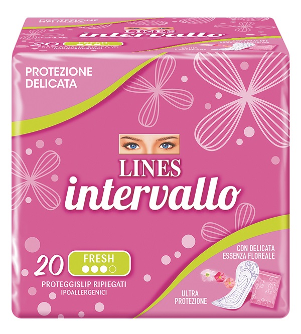PROTEGGISLIP LINES INTERVALLO FRESH RIPIEGATO 20 PEZZI - famajoy.it