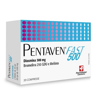 PENTAVEN FAST 500 20 COMPRESSE - famajoy.it