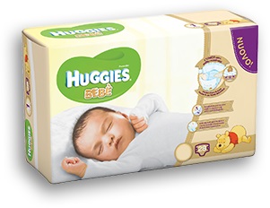 PANNOLINO HUGGIES EXTRA CARE BEBE' BASE 1 28 PEZZI - famajoy.it