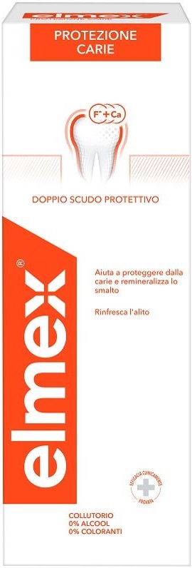ELMEX PROTEZIONE CARIE COLLUTORIO FLUORURO AMMINICO 400 ML - famajoy.it