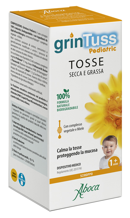 GRINTUSS PEDIATRIC SCIROPPO 180 G - famajoy.it