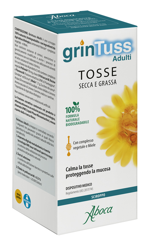 GRINTUSS ADULTI SCIROPPO 180 G - famajoy.it