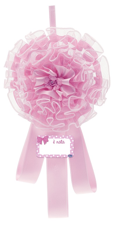 CHICCO ANNUNCIO NASCITA FIOCCO ROSA - famajoy.it