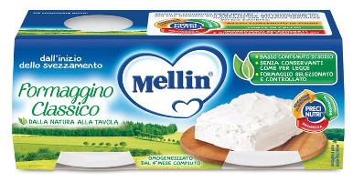 MELLIN BABY FORMAGGINO CLASSICO 2 X 80 G - famajoy.it