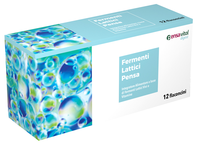 FERMENTI LATTICI PENSA 12 FLACONCINI DA 7 ML - famajoy.it