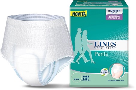 LINES SPECIALIST PANTS SUPER L A MUTANDINA 12 PEZZI FARMA - famajoy.it