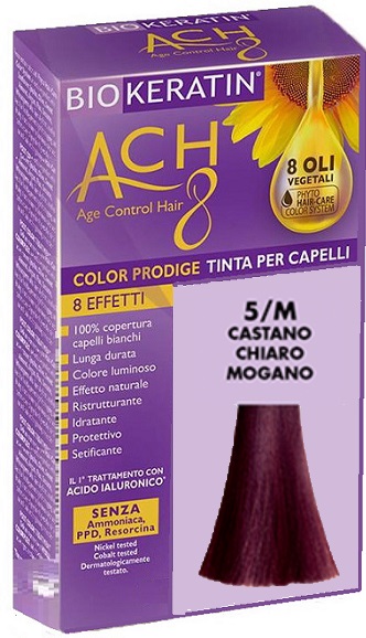 BIOKERATIN ACH8 COLOR PRODIGE 5/M CASTANO CHIARO MOGANO - famajoy.it