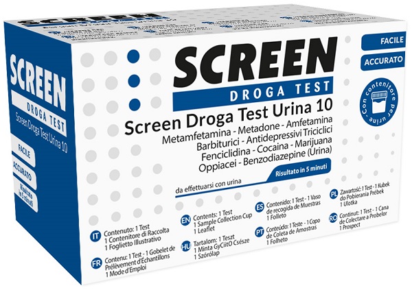 DROGA TEST CHE RILEVA 10 DROGHE TRAMITE URINA RISULTATO PER OGNI DROGA ANALIZZATA SCREEN DROGA TEST URINA 10 - famajoy.it