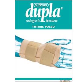 TUTORE POLSO DUPLA SUPPORT TAGLIA UNICA - famajoy.it