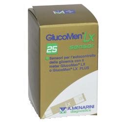 STRISCE MISURAZIONE GLICEMIA GLUCOMEN LX PLUS 25 PEZZI - famajoy.it