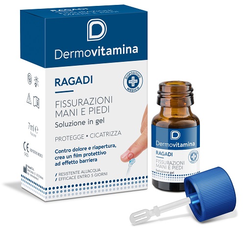 DERMOVITAMINA RAGADI GEL MANI E PIEDI 7 ML - famajoy.it