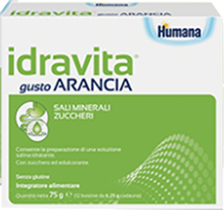 IDRAVITA GUSTO ARANCIA 12 BUSTINE DA 6,25 G - famajoy.it