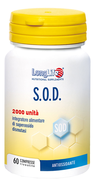 LONGLIFE SOD 2000 60 COMPRESSE - famajoy.it