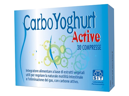 CARBOYOGHURT ACTIVE 30 COMPRESSE - famajoy.it