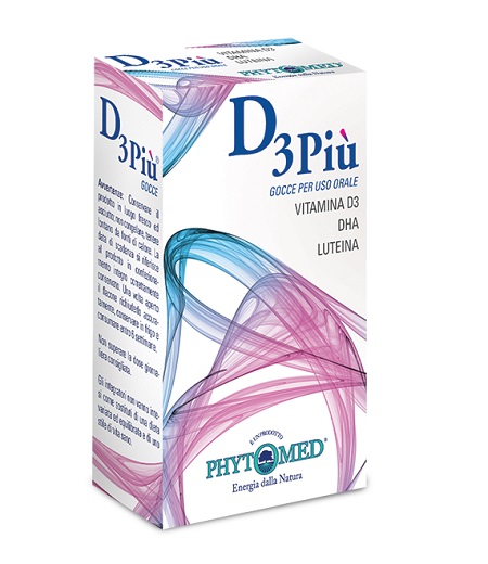 D3PIU GOCCE 20 ML - famajoy.it
