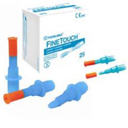 LANCETTE PUNGIDITO FINETOUCH 23 GAUGE 25 PEZZI - famajoy.it