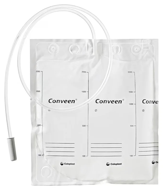 SACCA LETTO CONVEEN BASIC CON MANIGLIA CAPACITA' 2000ML LUNGHEZZA TUBO 100CM NO SCARICO CONFEZIONE DA 30 PEZZI - famajoy.it