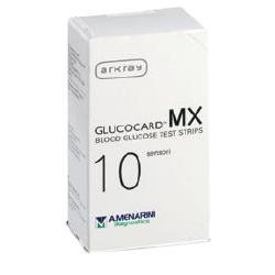 STRISCE MISURAZIONE GLICEMIA GLUCOCARD MX 10 PEZZI - famajoy.it