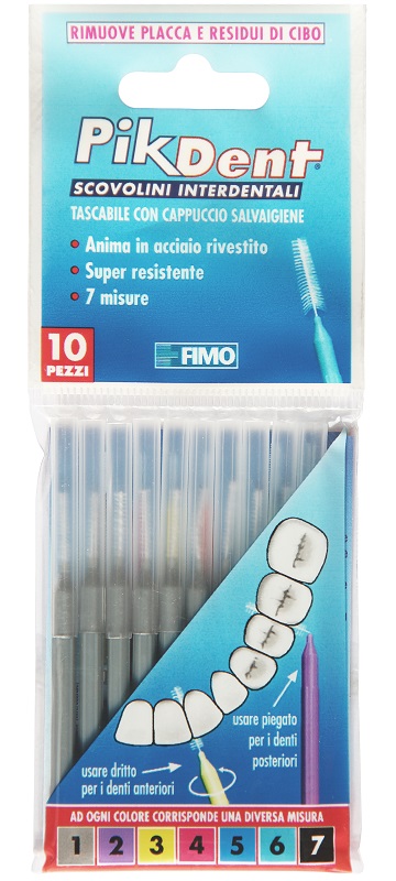 PIKDENT STUZZICOLINO 1GRI 10PZ - famajoy.it