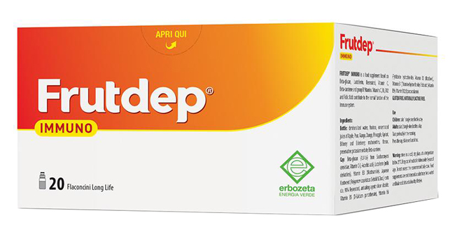 FRUTDEP IMMUNO 20 FLACONCINI 10 ML - famajoy.it