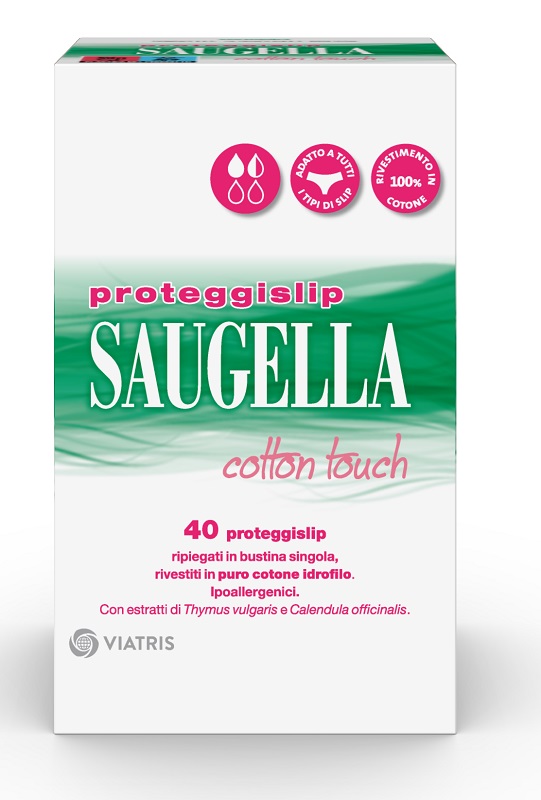 SAUGELLA ASSORBENTI COTTON TOUCH PROTEGGISLIP 40 PEZZI - famajoy.it