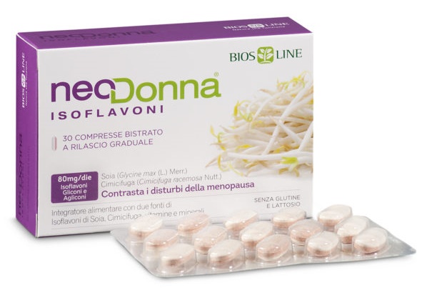 BIOSLINE NEODONNA ISOFLAVONI 60 COMPRESSE - famajoy.it