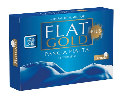 FLAT GOLD PLUS 24 COMPRESSE - famajoy.it