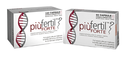 PIU' FERTIL FORTE 180 CAPSULE - famajoy.it