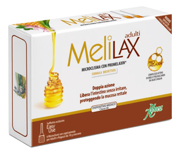 MELILAX ADULTI MICROCLISMI 6 PEZZI 10 G - famajoy.it