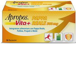 APROPOS VITA+ PAPPA REALE 500 MG 10 FLACONCINI 10 ML - famajoy.it