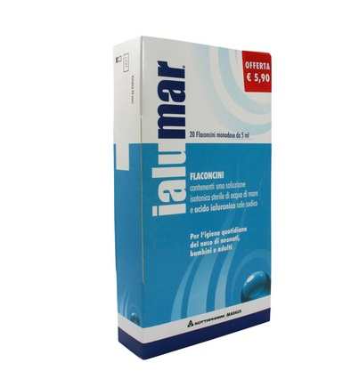 SOLUZIONE ISOTONICA IALUMAR 20 FLACONCINI MONODOSE 5 ML - famajoy.it