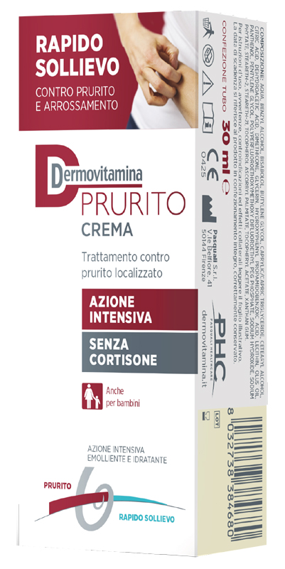 DERMOVITAMINA PRURITO CREMA AZIONE INTENSIVA SENZA CORTISONE 30 ML - famajoy.it