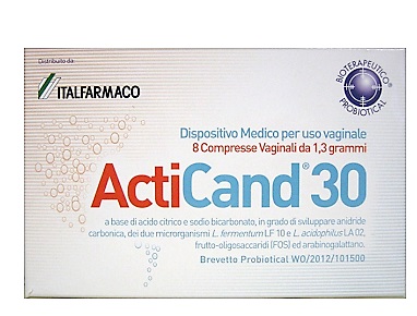 ACTICAND 30 8 COMPRESSE VAGINALI - famajoy.it