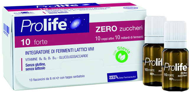 PROLIFE 10 MILIARDI ZERO ZUCCHERO 10 FLACONI DA 8 ML - famajoy.it