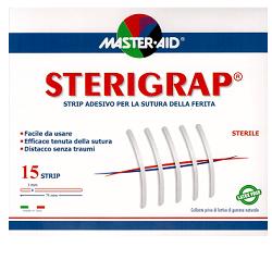 CEROTTO PER SUTURA MASTER-AID STERIGRAP 7,5X0,3 15 PEZZI - famajoy.it