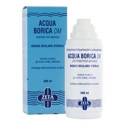 ACQUA BORICA PER BAGNO OCULARE STERILE 500 ML - famajoy.it