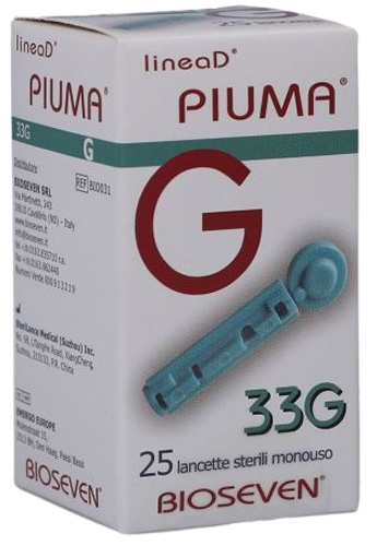 LANCETTE PUNGIDITO LINEA D PIUMA GAUGE 33 25 PEZZI - famajoy.it