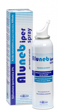 ALUNEB SOLUZIONE IPERTONICA 3% SPRAY NASALE 125 ML - famajoy.it