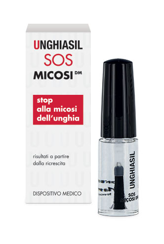 ANTIMICOTICO UNGHIASIL SOS MICOSI IN FLACONE DI VETRO 5 ML CON PENNELLO APPLICATORE + ASTUCCIO - famajoy.it
