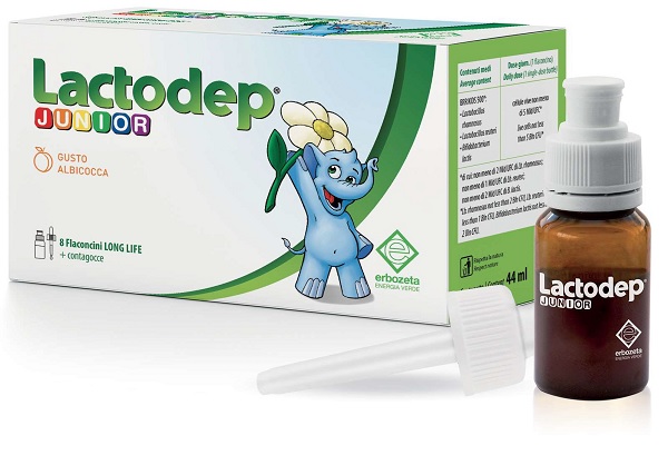 LACTODEP JUNIOR 8 FLACONCINI X 5,5 ML - famajoy.it