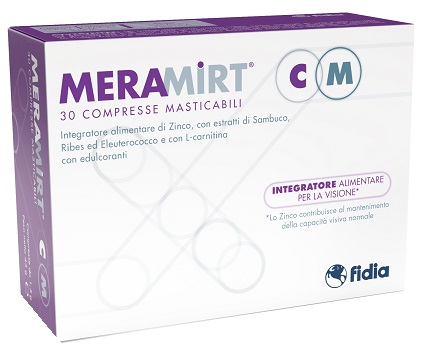MERAMIRT CM 30 COMPRESSE MASTICABILI - famajoy.it